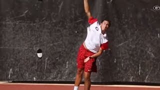 USTA National Campus hosts College MatchDay  Georgia vs Georgia Tech Men [upl. by Eissel879]