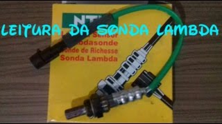 Como fazer leitura da sonda lambda pré e pós catalizador [upl. by Lilah]