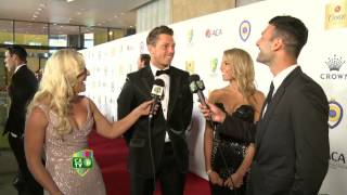 Allan Border Medal 2013 Red Carpet [upl. by Lecroy]