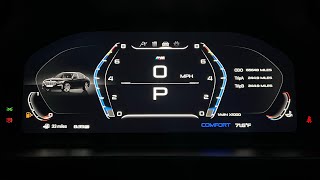 Everything you need to know about the “F10 Virtual Cockpit” Digital LCD Gauge Cluster Speedometer [upl. by Iddo779]