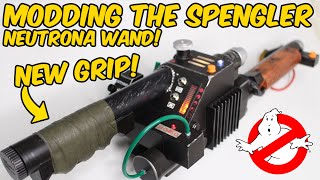 Modding the Ghostbusters Spengler Neutrona Wand NEW GRIP Ghostbusters News Halloween Countdown [upl. by Marcellus]