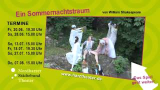 Ein Sommernachtstraum im Bergtheater Thale [upl. by Lleznod]