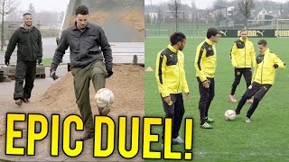 Epic duel F2 vs BVB Dortmund featuring Hummels Aubameyang Schmelzer [upl. by Rosamund743]