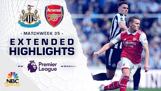 Newcastle United v Arsenal  PREMIER LEAGUE HIGHLIGHTS  572023  NBC Sports [upl. by Letsyrk157]