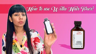 HOW TO USE Wella ColorCharm Permanent Liquid Hair Toner wellacolor haircolor hair [upl. by Macegan]