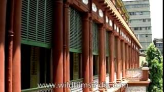 Rabindranath Tagores house  Jorasanko Thakur bari  archival footage [upl. by Lemhaj]