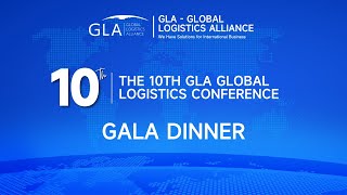 Gala Dinner  10th GLA Global Logistics Conference [upl. by Reppep]