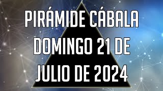 ☀️ Pirámide Cábala para el Domingo 21 de Julio de 2024  Lotería de Panamá [upl. by Aletse145]