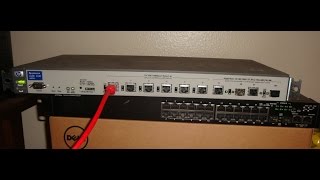 HP Switch Basic Configuration [upl. by Eener]