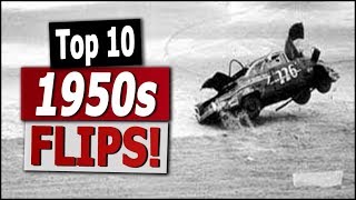 NASCAR Top 10 Flips of the 1950s [upl. by Hebel852]