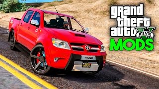 GTA V MOD  Toyota Hilux [upl. by Devad]