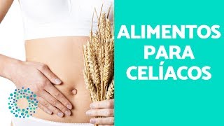 ALIMENTOS RECOMENDADOS para CELÍACOS  DIETA para INTOLERANTES AL GLUTEN [upl. by Pruter]