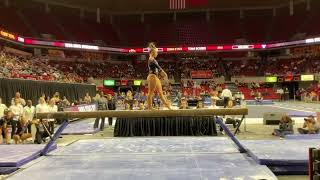 Lauren OBrochta Iowa State 2024 Beam vs BYU [upl. by Schilt]