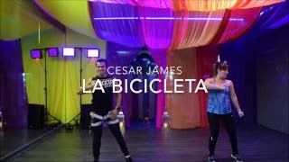 La Bicicleta  Shakira by Cesar James  Zumba Cardio Extremo Cancún [upl. by Auqenat]