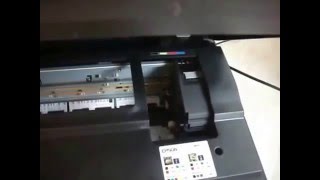 Epson Stylus error E 01 Paper Jam [upl. by Mitchael]