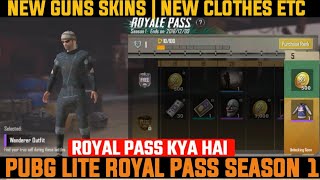 Pubg Mobile lite winner Pass season 1 [upl. by Ainessey]