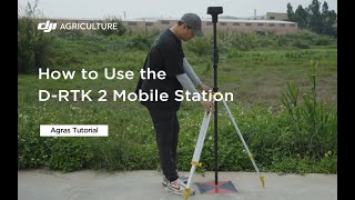 DRTK 2 Mobile Station  Agras Tutorial T50amp25 [upl. by Atoiyanap]