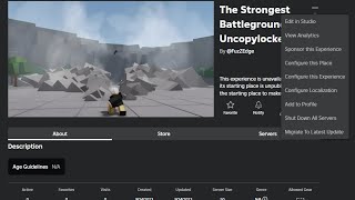 How to Copy Games on Roblox in 2024 WORKING METHOD [upl. by Havelock]