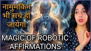 तुरंत काम करने वाला तरीका ROBOTIC AFFIRMATIONS METHOD LAW OF ATTRACTION ASK BELIVE REPEAT law of att [upl. by Gilemette393]