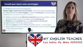 Méthodologie B2  lépreuve dEXPRESSION ORALE BAC anglais  conseils de réussite [upl. by Toblat]