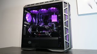 Timelapse Build  Cooler Master MasterCase H500P [upl. by Lebama]