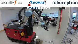 Flexible robotics drilling operation mobile dualarm robot [upl. by Penrod]