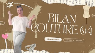 BILAN COUTURE 64 couture cocooning couture [upl. by Reisinger]