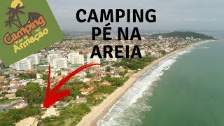 Camping Praia da Armação  Conheça um Camping pé na areia em Penha SC [upl. by Rollecnahc319]