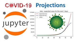 Covid 19 Projections with Jupyter Notebooks [upl. by Lyman]