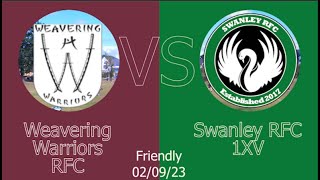 Weavering Warriors RFC vs Swanley Mens 1st XV [upl. by Fellner]