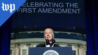 Bidens 2023 White House correspondents’ dinner speech [upl. by Dyol]