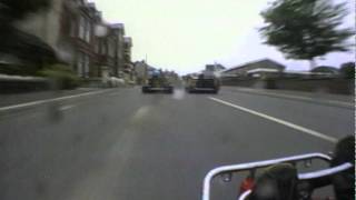 Insane Kart street race Isle of Man  Peel Kart Grand Prix  POV OnBoard [upl. by Lasser]