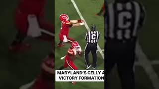 MARYLAND celly after VICTORY FORMATION 😅 shorts [upl. by Dolli669]