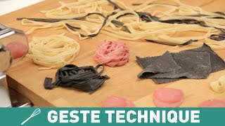 Comment faire des pâtes fraîches maison [upl. by Rosenfeld]