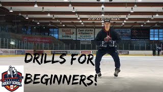 Ice Skating Drills for Beginners [upl. by Ailerua]