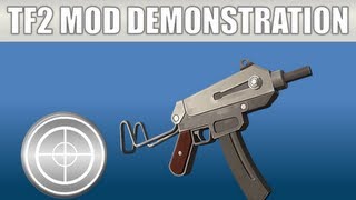 TF2 Mod Weapon Demonstration The Barracuda [upl. by Yknarf]