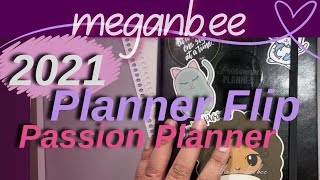 Back in time 2021 Passion Planner flip  Keep the memories not the things [upl. by Becca]