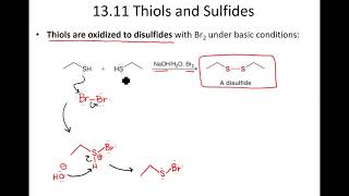 Oxidation of Thiols to Disulfides [upl. by Ais632]