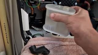 How To Remove Condensate Trap On Ideal Logic Boiler [upl. by Yme]