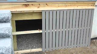 Using composite materials for weather resistant skirting  Part 2 [upl. by Casandra]