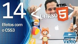 Curso de HTML5  14  Efeitos visuais em CSS3  by Gustavo Guanabara [upl. by Alegnat7]