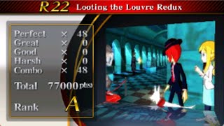 Rhythm Thief R22 Looting the Louvre Redux All Perfects 100 [upl. by Medeah]