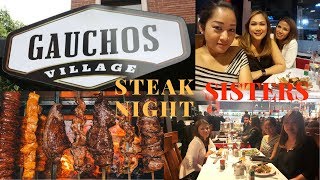 BRAZILIAN RESTAURANT GAUCHOS VILLAGE STEAKHOUSE JONAH SEMDOZA [upl. by Eelnyl]