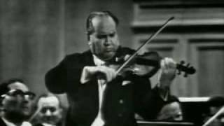 David Oistrakh plays Tchaikovsky Concerto 1st Mov Part 1 [upl. by Errick]