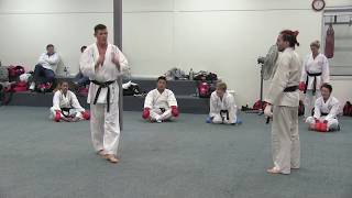 Kumite anticipation drill [upl. by Draner]