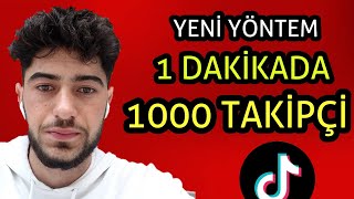 TİKTOK TAKİPÇİ HİLESİ  1 DAKİKADA 1000 TAKİPÇİ YENİ YÖNTEM 2024 [upl. by Chadburn183]