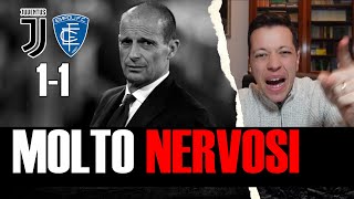 JUVE 11 EMPOLI IL KARMA ESISTE FORZA ALLEGRI CONTINUA CON I TUOI ATTACCHI e GIOCHI PSICOLOGICI🤩 [upl. by Ayeki918]