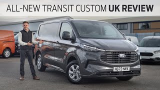 BRAND NEW Transit Custom Full UK Review 2023  2024 [upl. by Aenea174]