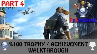 Watch Dogs 2  All Trophies  Achievements Walkthrough  Platinium Run  Part 4 [upl. by Holladay159]