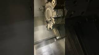 Feeler FT250 CNC Lathe 2013  Tailstock Chip Conveyor Steady Rest Included [upl. by Cynde578]